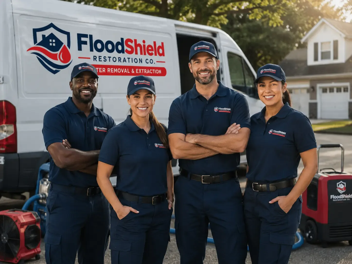 Flood Damage Restoration company in Center Point, WV